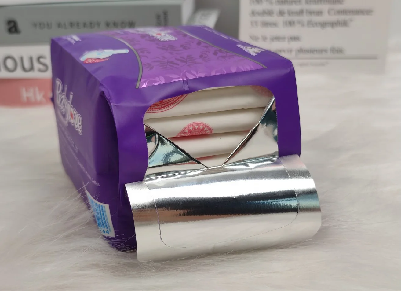 Hot Sale Pure Cotton Sanitary Napkins,Super Absorbent Disposable Sanitary Pads for Women