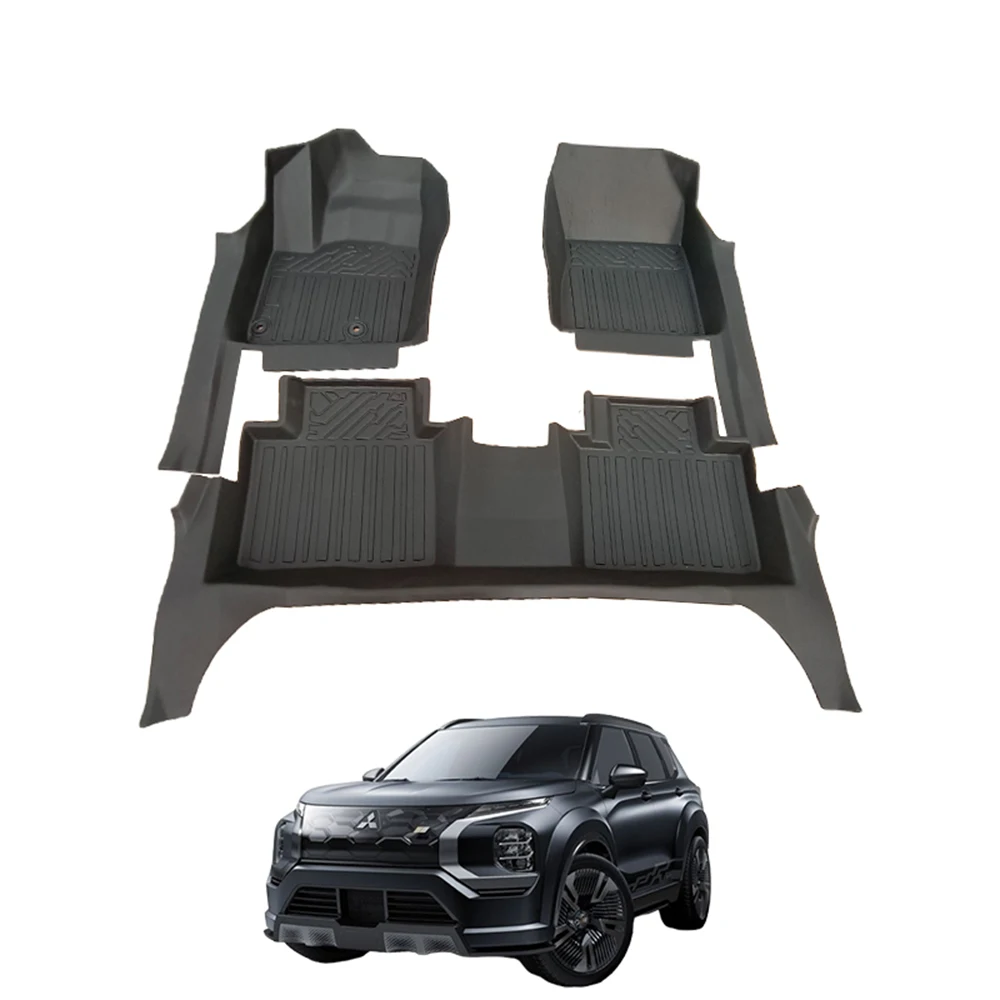 All Season Protection Car Factory Price 5D TPE Car Mats TPE Car Floor Mats Use for OUTLANDER 2024