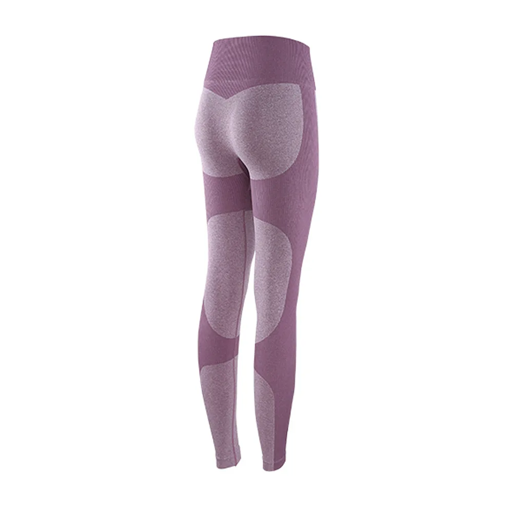 
Hot Fitness Yoga Pants Wholesale Manufacture Knitted High Elastic Breathable Seamless Leggings For Women 