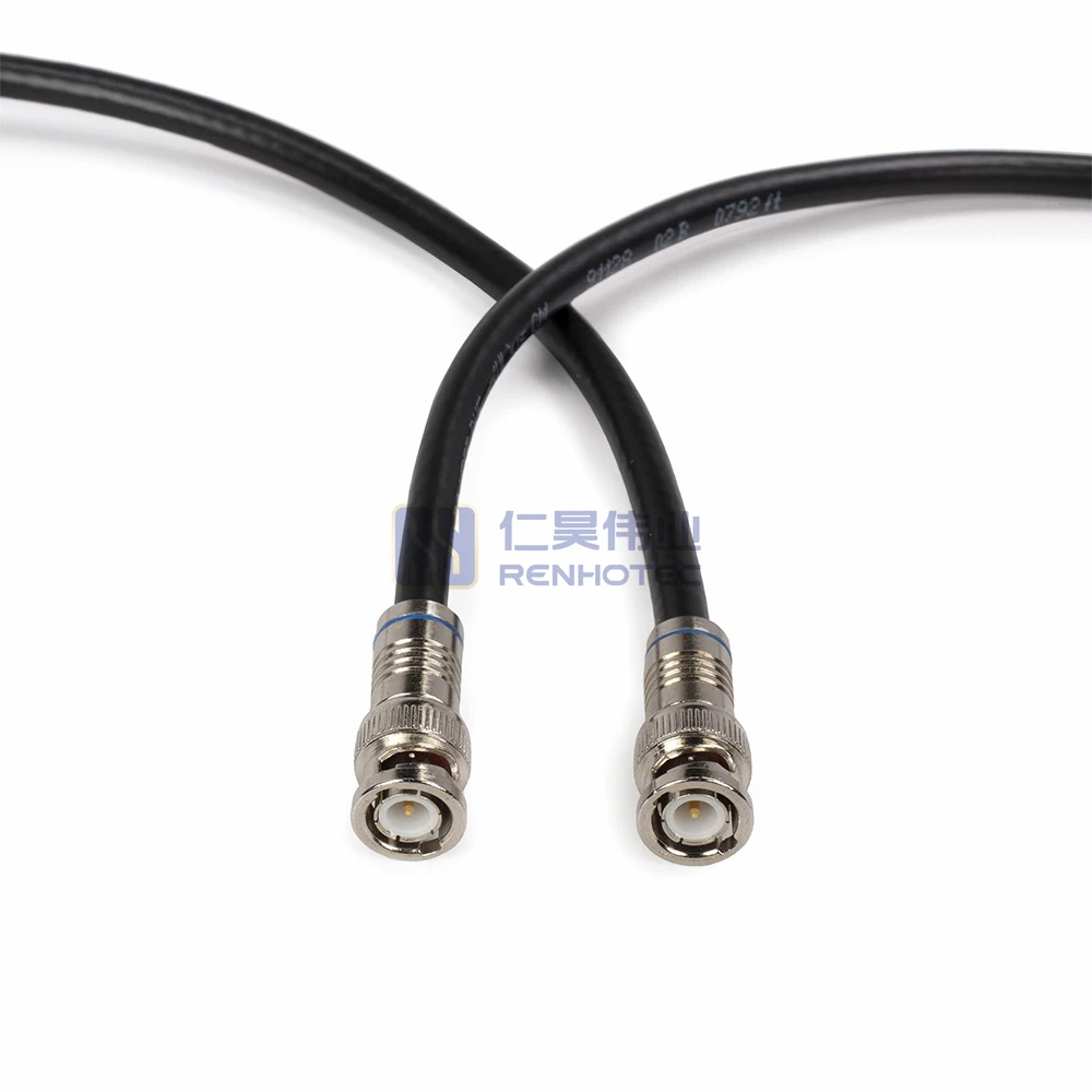 Professional Grade Low Loss Cable 75 Ohm RG6 HD-SDI Triaxial BNC Cable