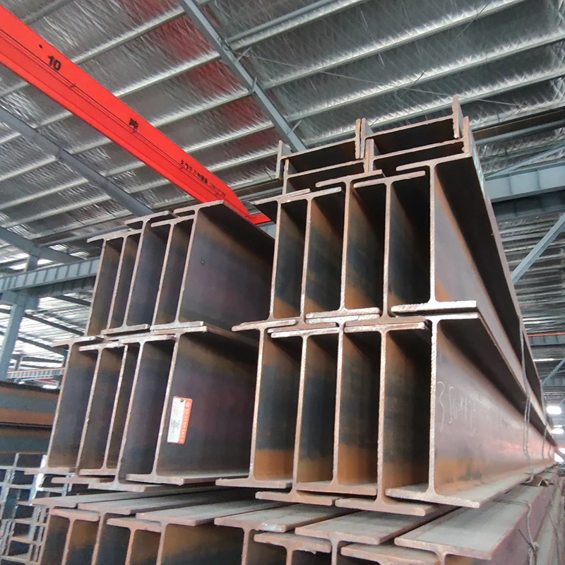 Steel H Beam High Quality Mild Steel Q235b Q345b H-Type Strong Bending Resistance Steel I-Beams Hot Rolled