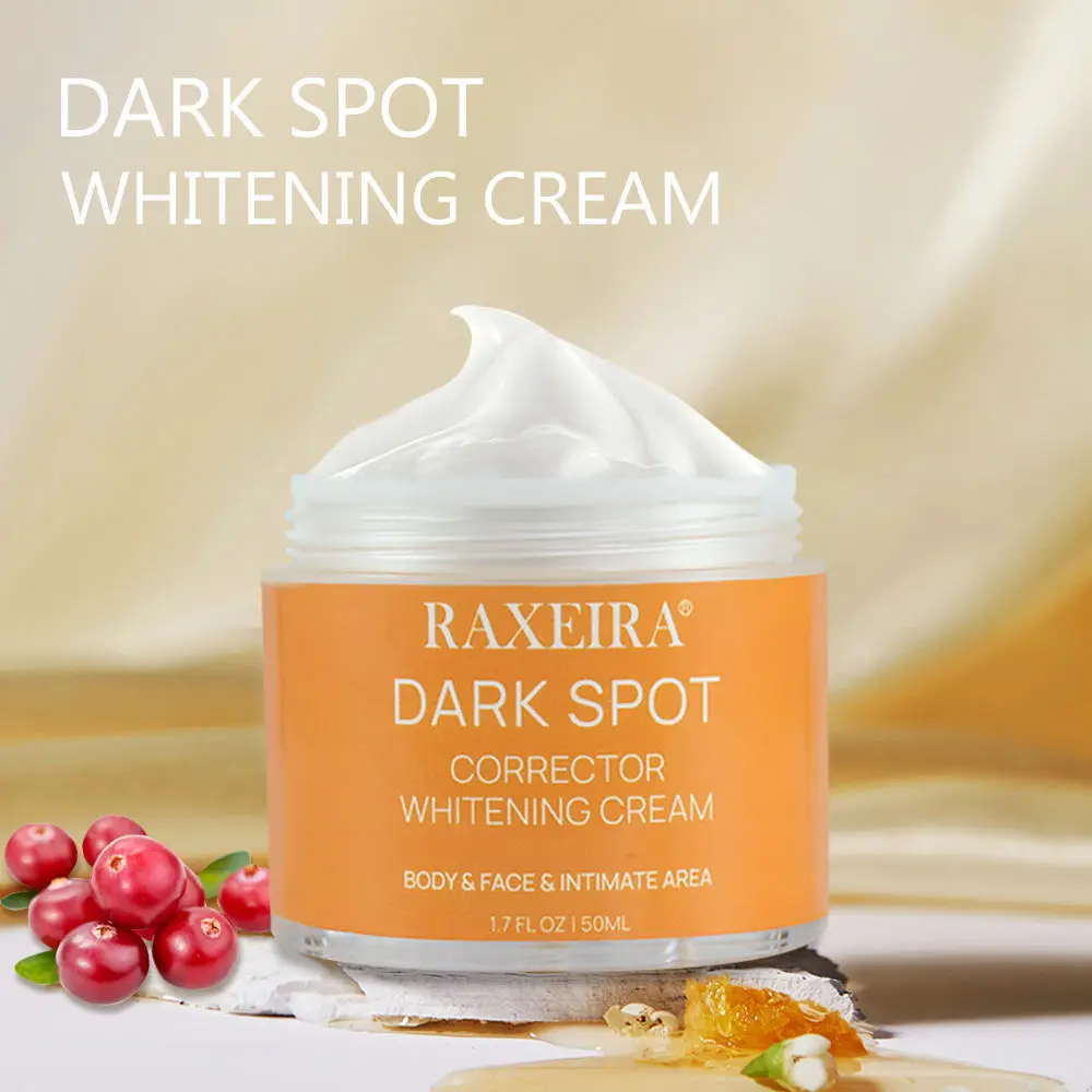Hot Selling Private Label Fast Brightening Lightening Arbutin Nicotinamide Kojic Acid Face Whitening Cream For Dark Skin