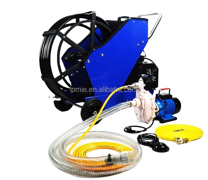 Аппарат для очистки стока высокого давления вытяжного канала кухонного дымохода в гостиницах и ресторанах