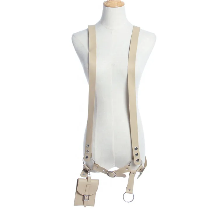 High-end Хорошего Качества унисекс все-в-одном PU ремешок, Регулируемая посадка на талии; Плечевой ремень