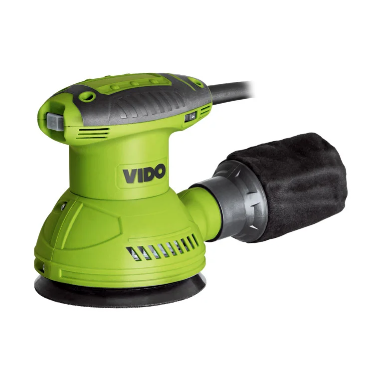 VIDO 320w electric mini belt hardwood floor rotary spindle wood random variable speed finisher orbital hard wood flooring sander