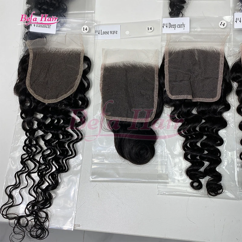 4*4 5*5 6*6 7*7 13*4 13*6 HD Film Thin Lace Frontal And Closure With Bleach Knots Prepluck Hairline HD Lace Closure