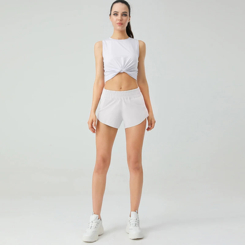 Yoga Shorts Women Fitness Top Spandex Neon Elastic Running Workout Short Leggings For Ladies Gym Sport Shorts Fitness Clothing