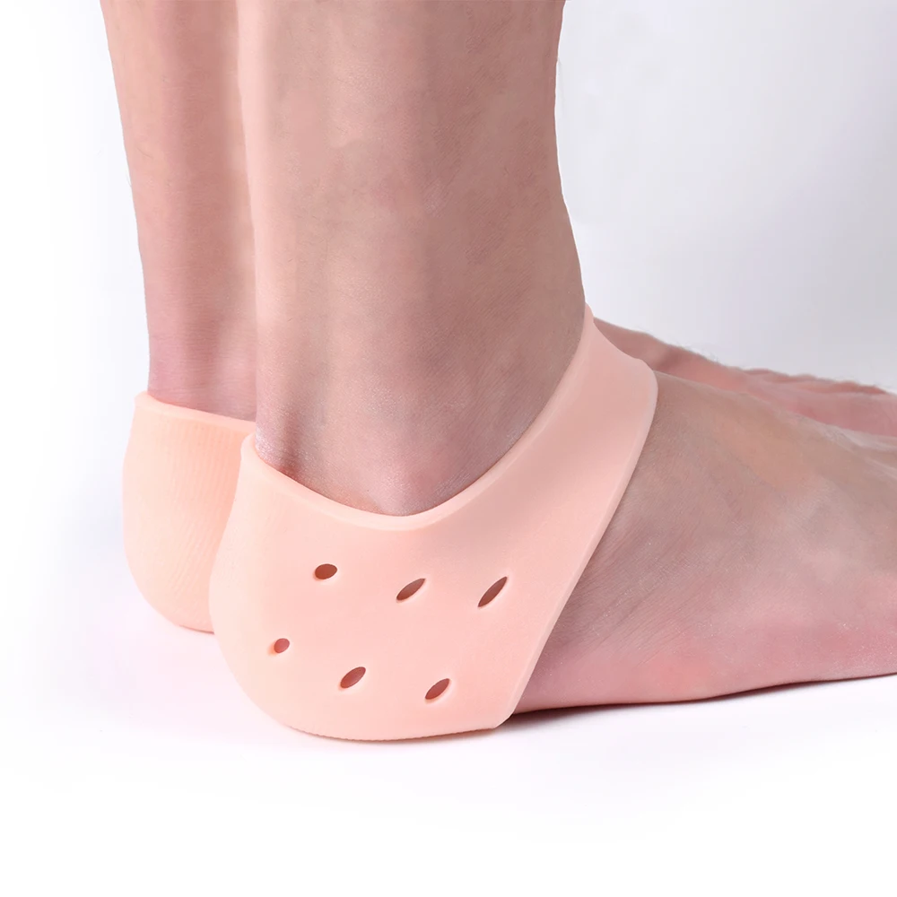 Удобная силиконовая гелевая Подушка для пятки защитная подушка обуви ухода за ногами