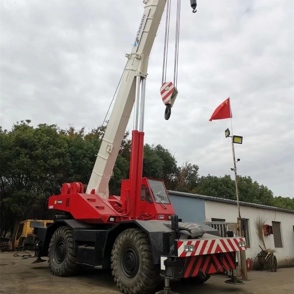 Сделано в Японии использованные краны Tadano TR500EX TR500/оригинальный внедорожный кран мощностью 50 тонн по низкой цене
