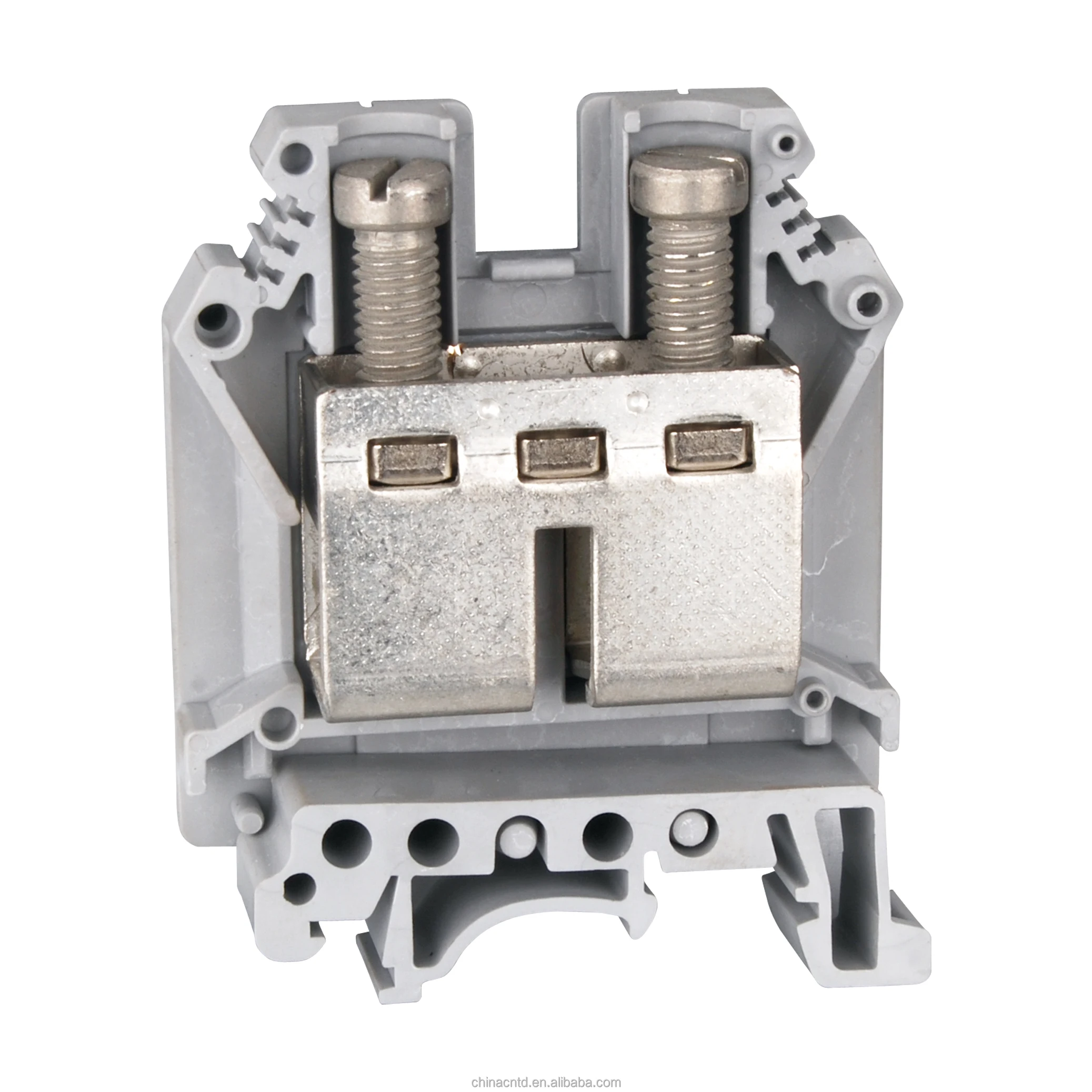 CNTD CUK-35 Plastic Nylon Universal Installation Panel Mounted Feed Through Screw Cage DIN Rail Screw Electric Terminal Block