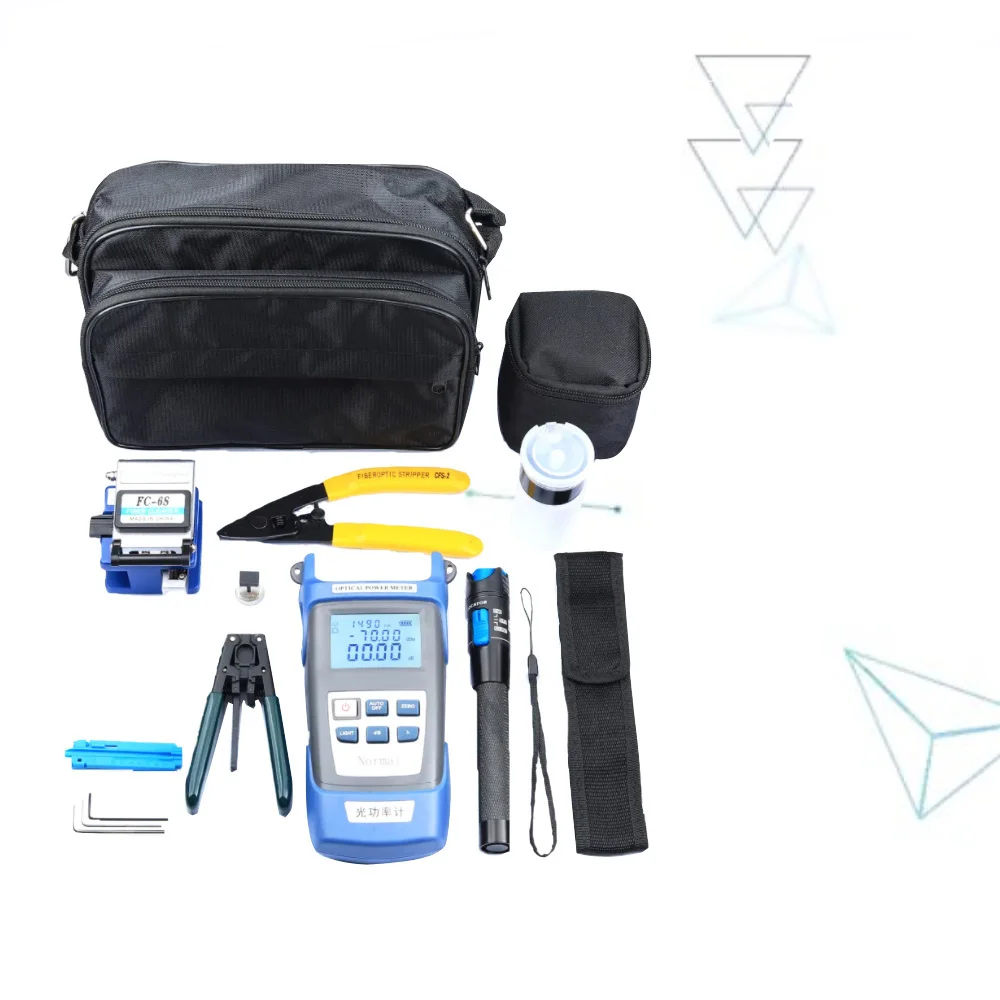 optical fiber cleaning pen cleaning box optical fiber microscope 400x Optical fiber end face cleaning tool kit