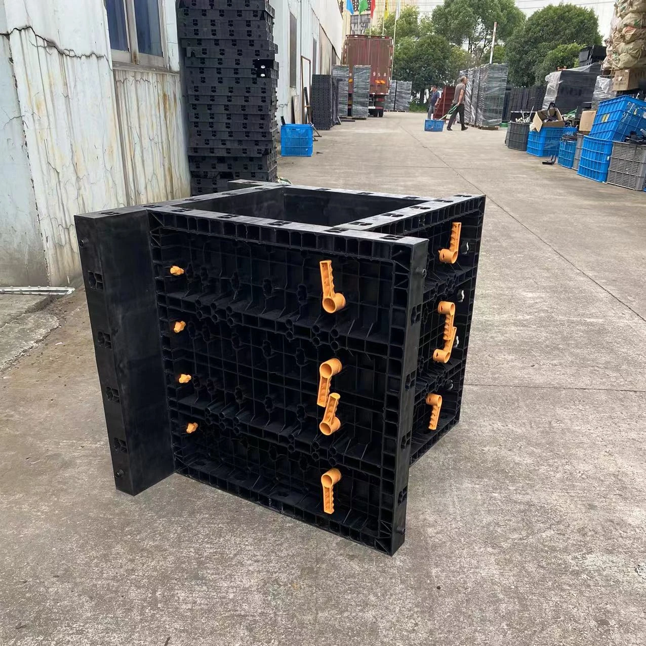 Hot sale plastic hollow formwork panel for concrete