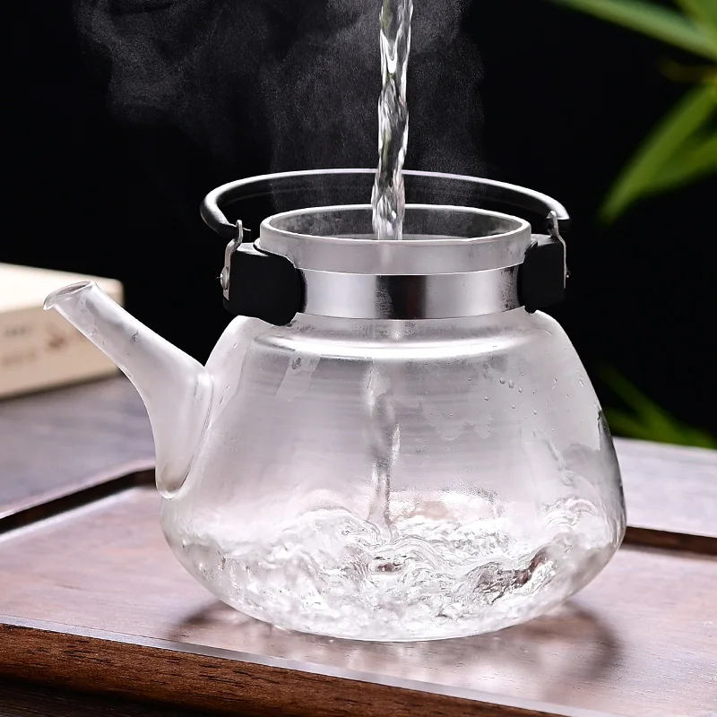 Glass tea maker electric ceramic oven heating household large capacity kettle health lifting beam teapot