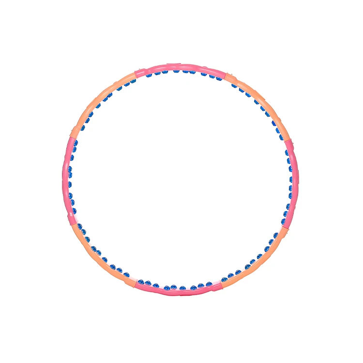 Fat burning Slim Hoop with PE pipes magnetic massage balls inside  detachable waist muscle massage for adult