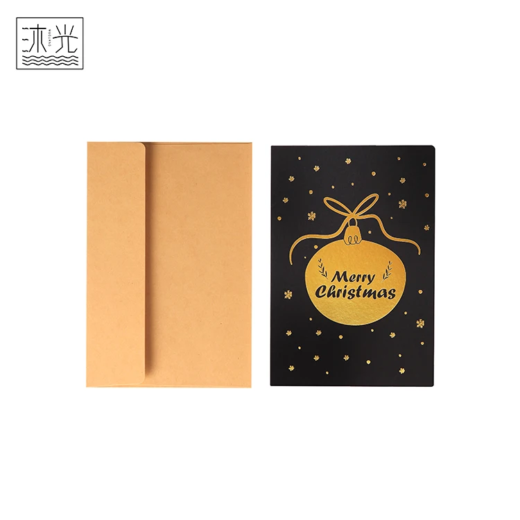 
Wholesale Custom Handmade Holiday Greeting Postcard Paper Christmas Cards 