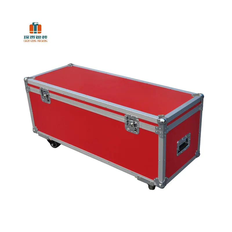 Custom Size Aluminum 55TV Flight case Removable Lid