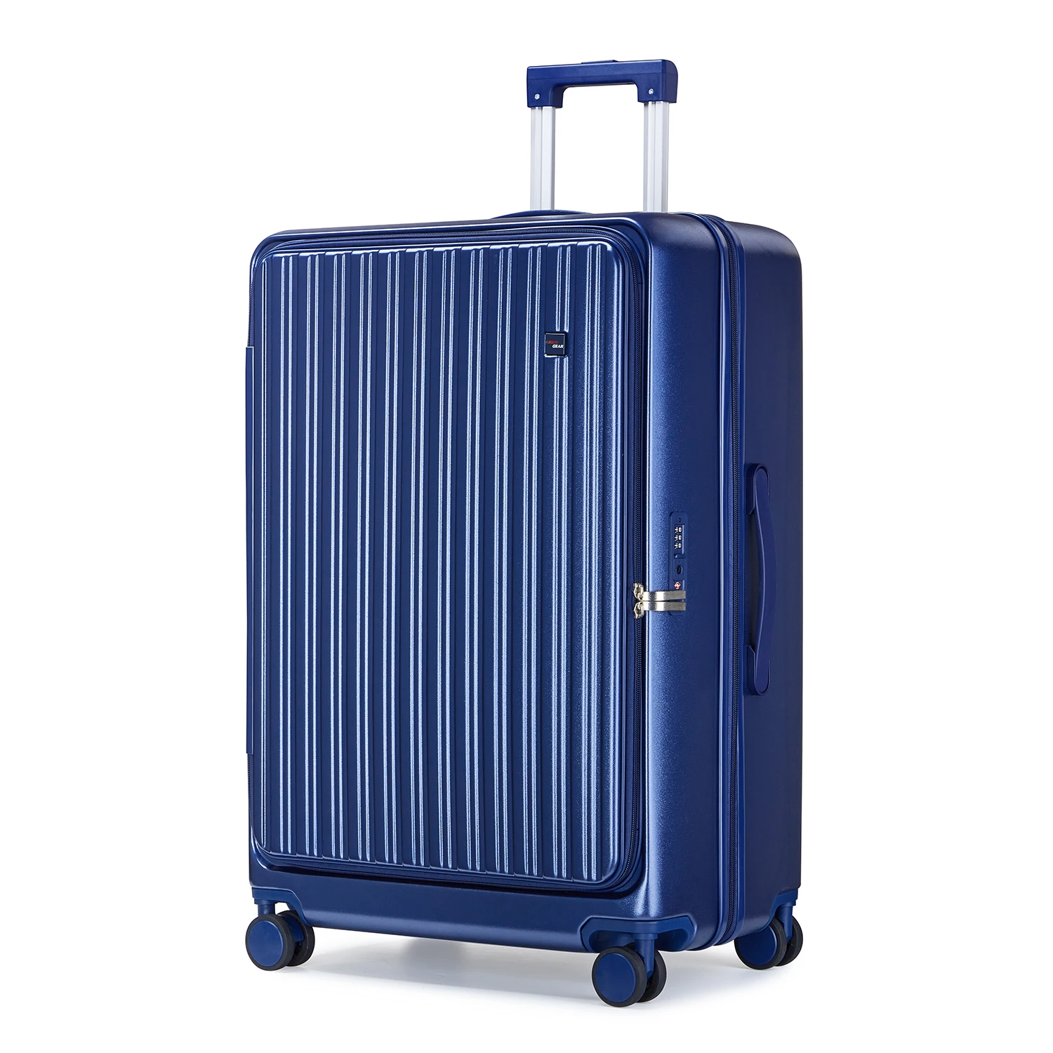 front opening  suitcase  with extension luggage travel bags  sets  for outdoor travel cabin luggage trolley case