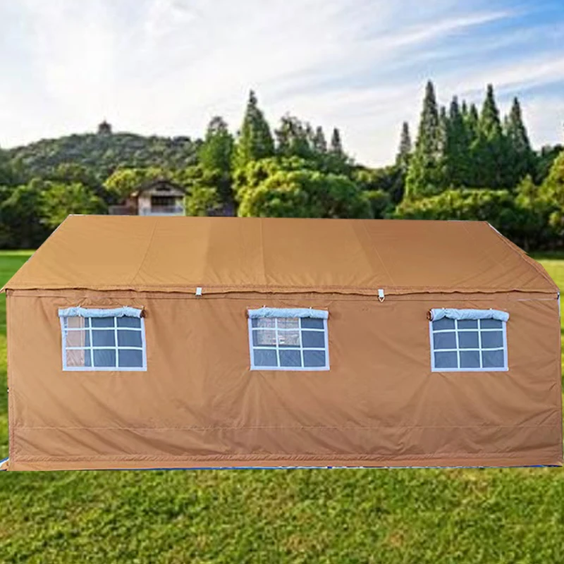 Frame Arabian large activity style tent outdoor desert middle relief tent Khaki Arabian tent