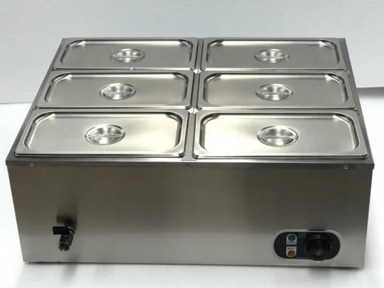 Catering Equipment Commercial Stainless Steel Electric Food Warmer Bain Marie Buffet Catering Equipment