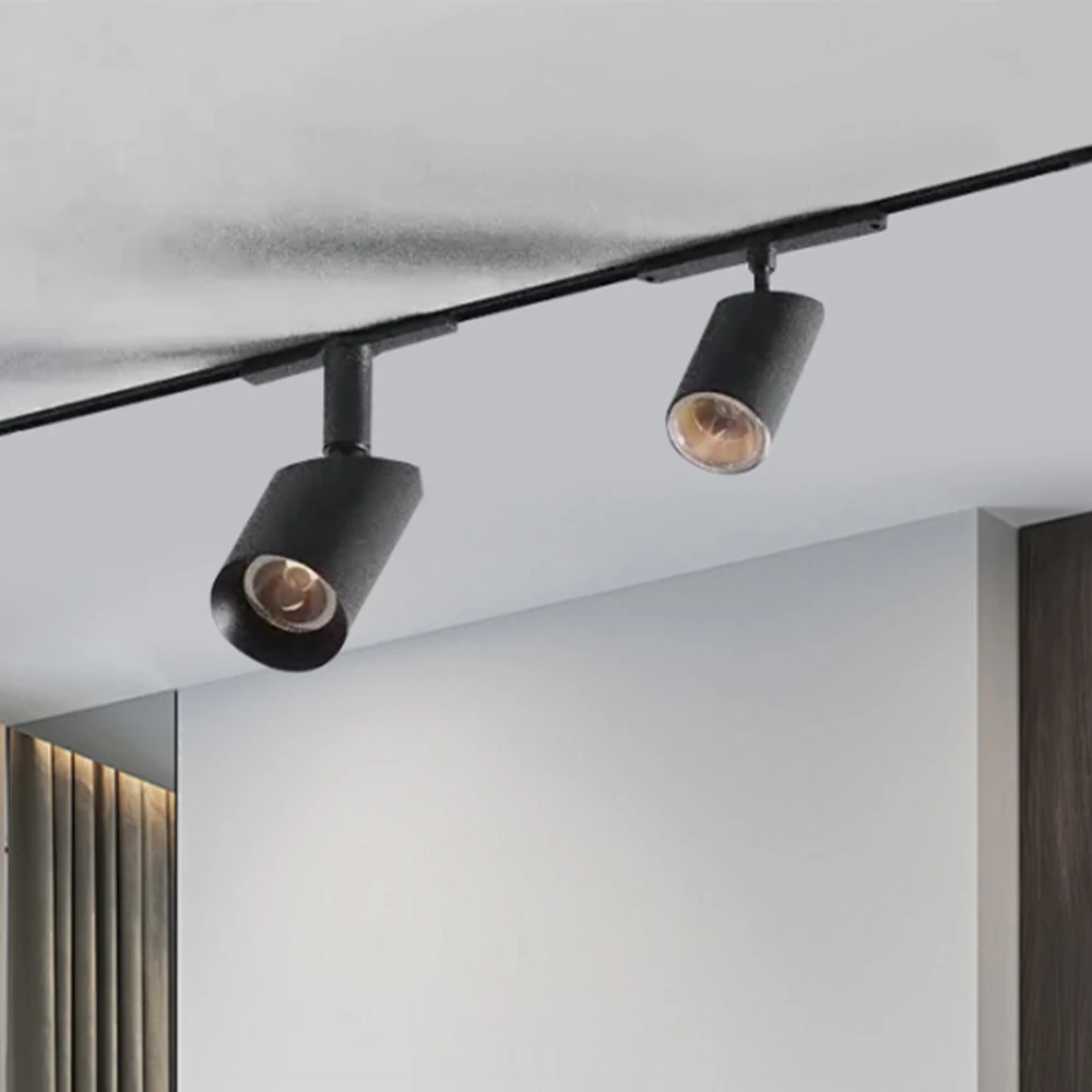 Commercial Lighting Dc48V Office Hotel Home Ultra-Thin Aluminum Grille Flood Light Spotlight Led Track Light