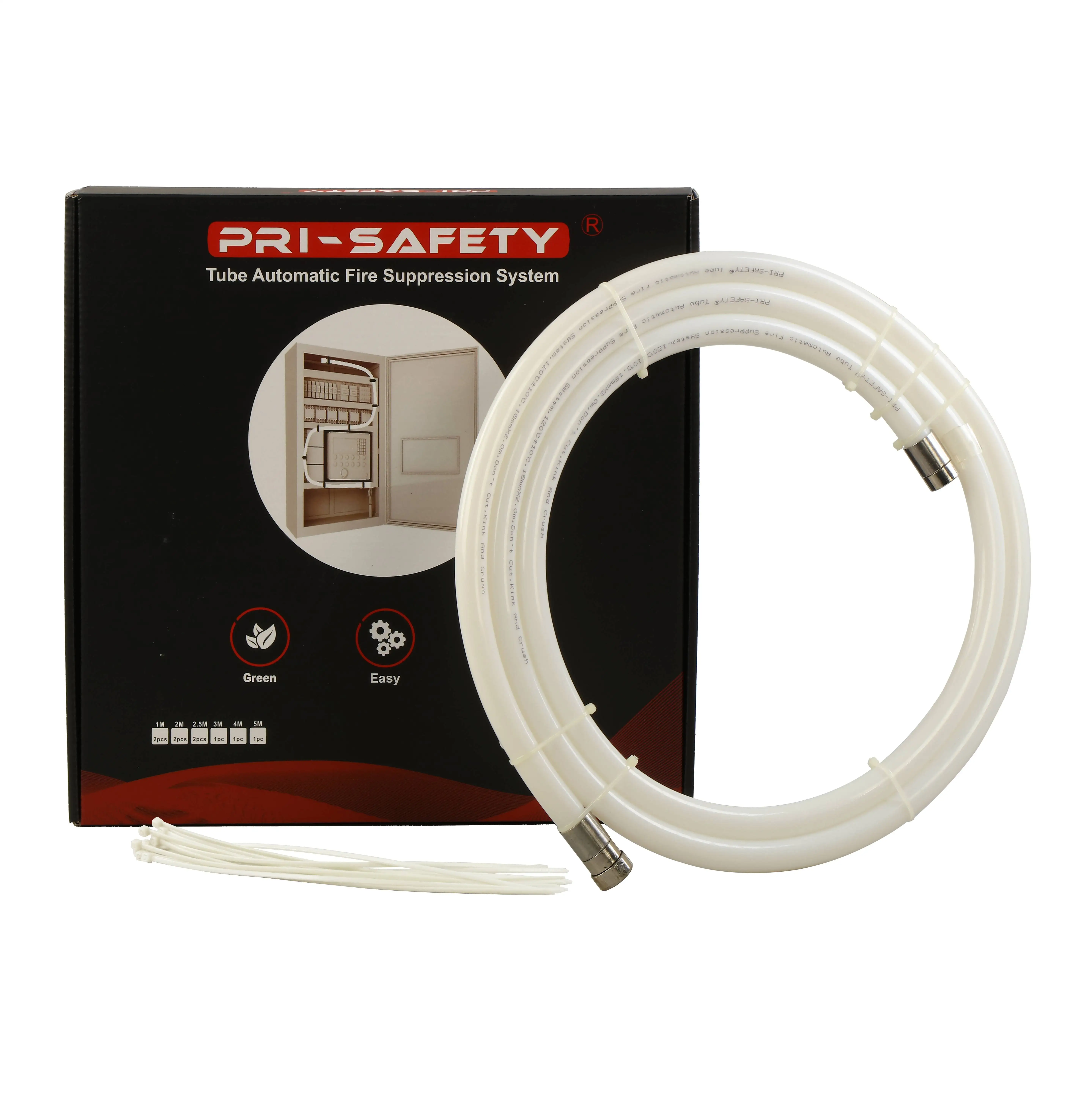 2m 2.5m 3m 4m 6m Tube Extinguisher Automatic Fire Suppression System blazecut, Car Engine Compartment Extinguisher