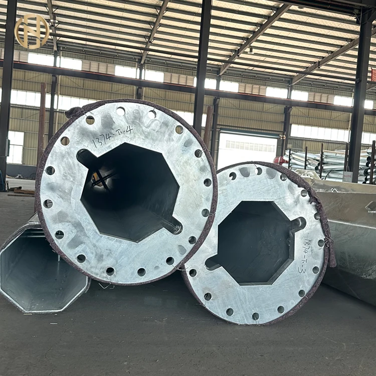 FUTAO  High Mast Lighting Pole For Stadium And Airport With Electric Equipment