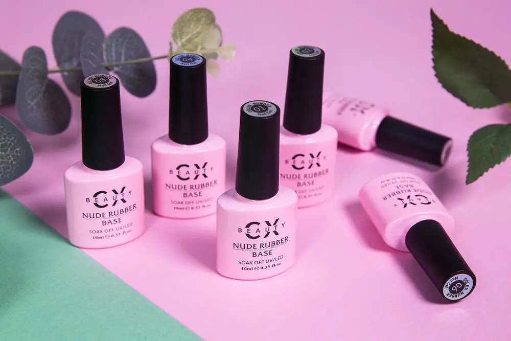 CX Beauty телесный УФ светодиодный отмачиваемый резиновый базовый гель для французского маникюра 59 натуральных цветов