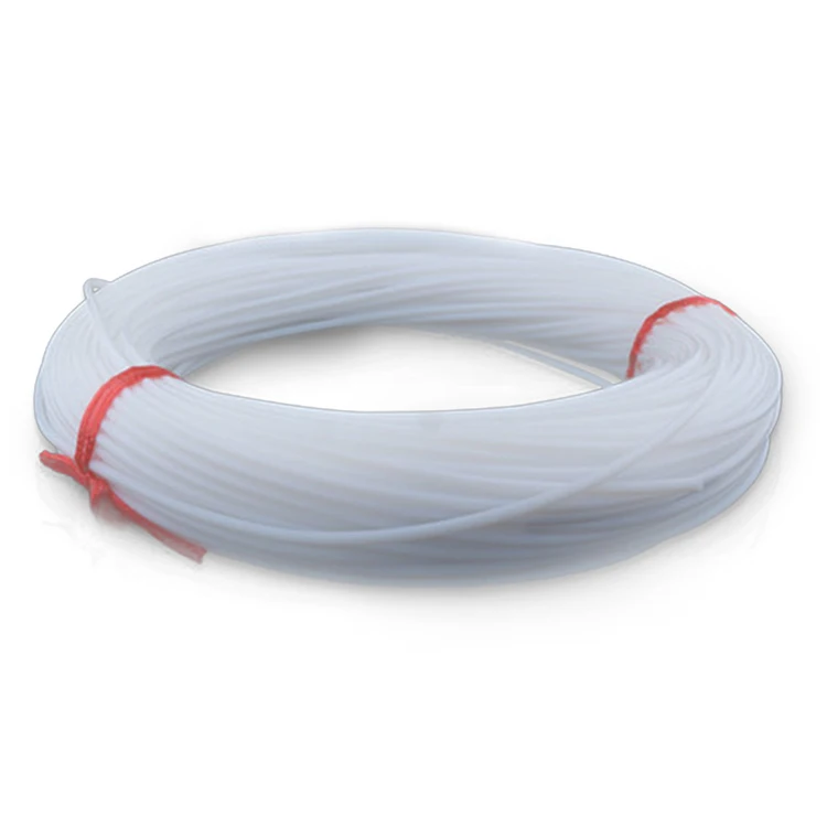 Hot Sale Product White Moulding Transport Air Quick Pneumatic Ptfe Tube For Medical Field