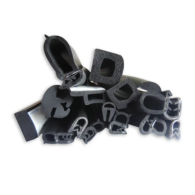Customized Shape Ethylene-Propylene-Diene Monomer EPDM Rubber Foam Tape Seal Strips