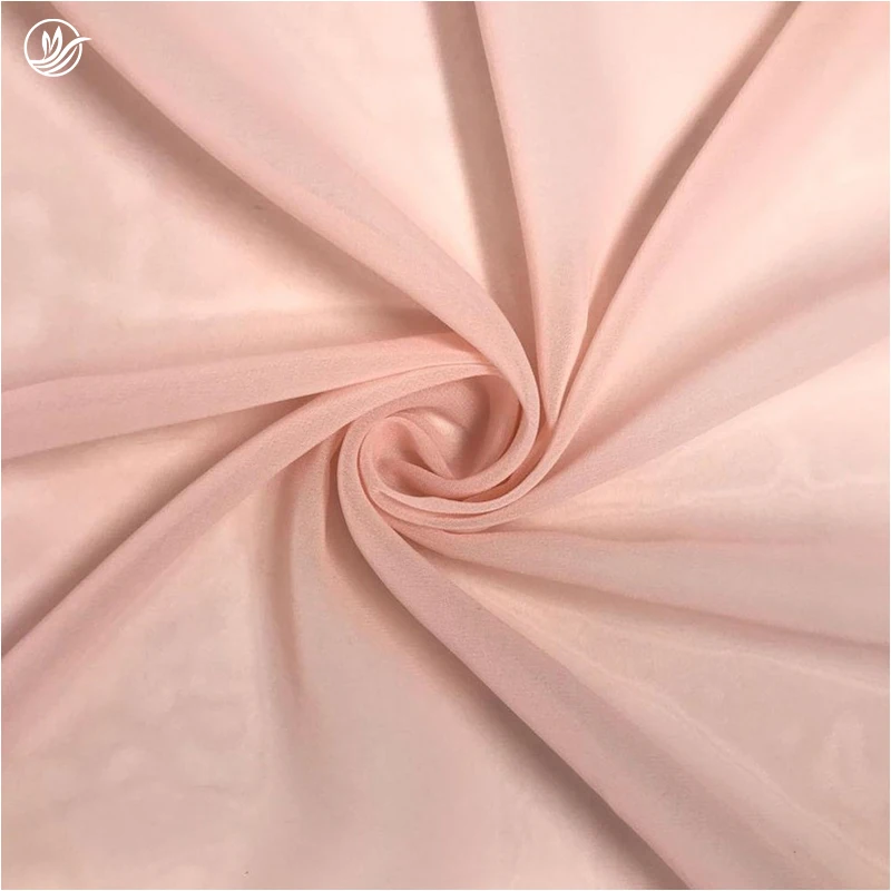 100% Pure Silk Fabric Mulberry Silk Chiffon 6MM 140CM Top Quality 100% Silk Chiffon