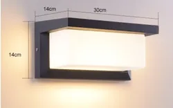 Водонепроницаемый настенный светильник, наружный настенный светильник, наружный и внутренний светильник