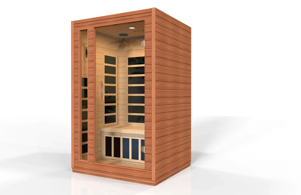 Cheap 4 Person Corner Sauna Infrared Outdoor Sauna Room 3 Person Infrared Sauna Outdoor