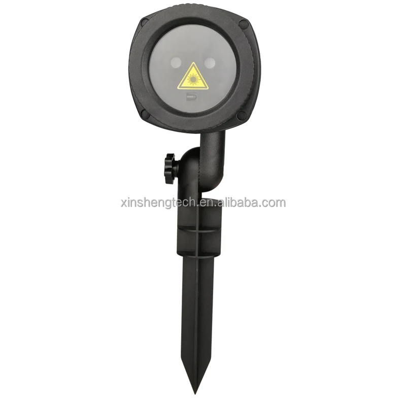 Meteor Shower Waterproof with Remote Decorative Patterns Christmas Green Laser Lights Landscape Projector