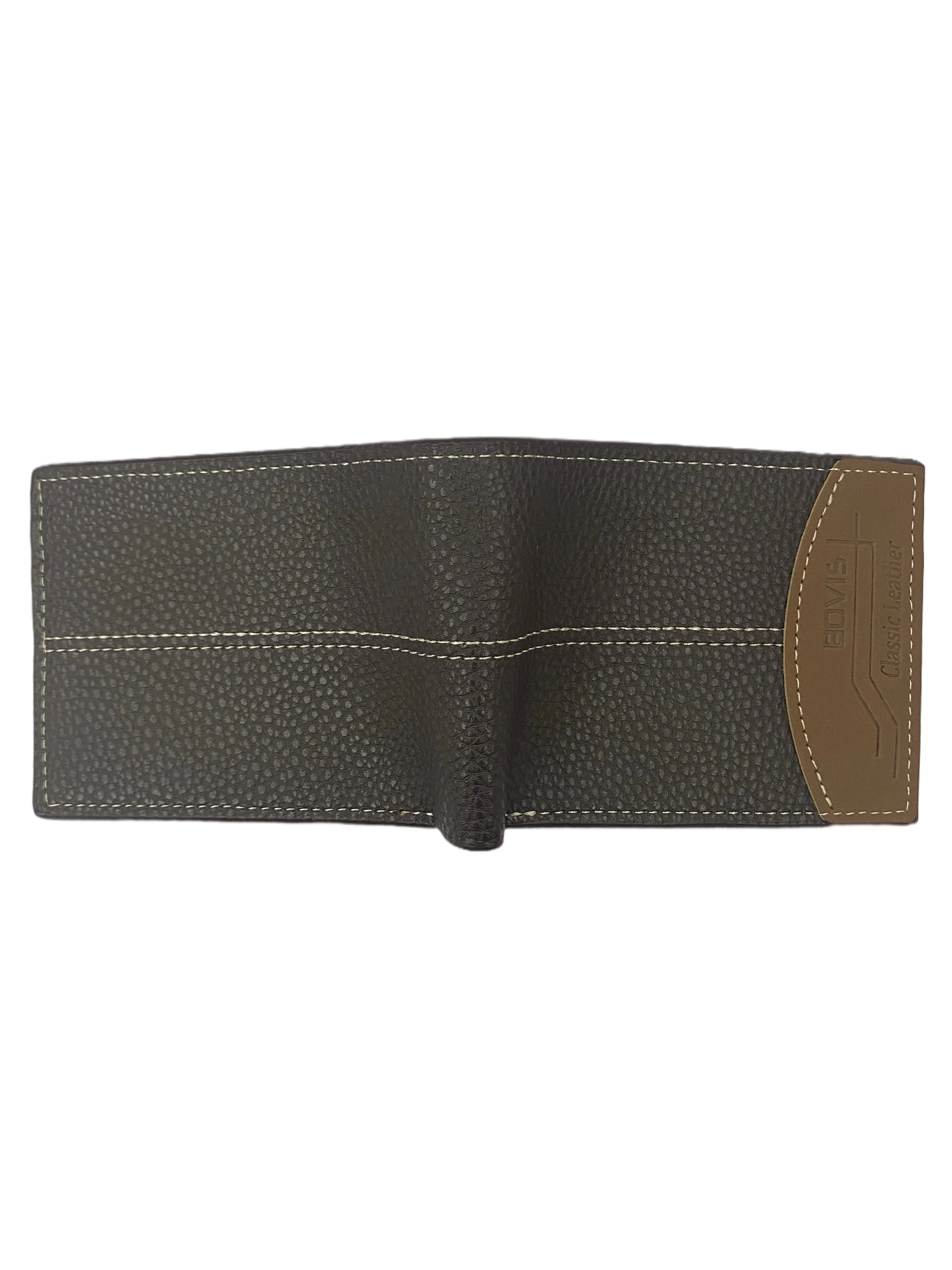 WOKE Factory Outlet Pu Leather Men Wallet Money Clip with ID Window Custom Wallet for Men