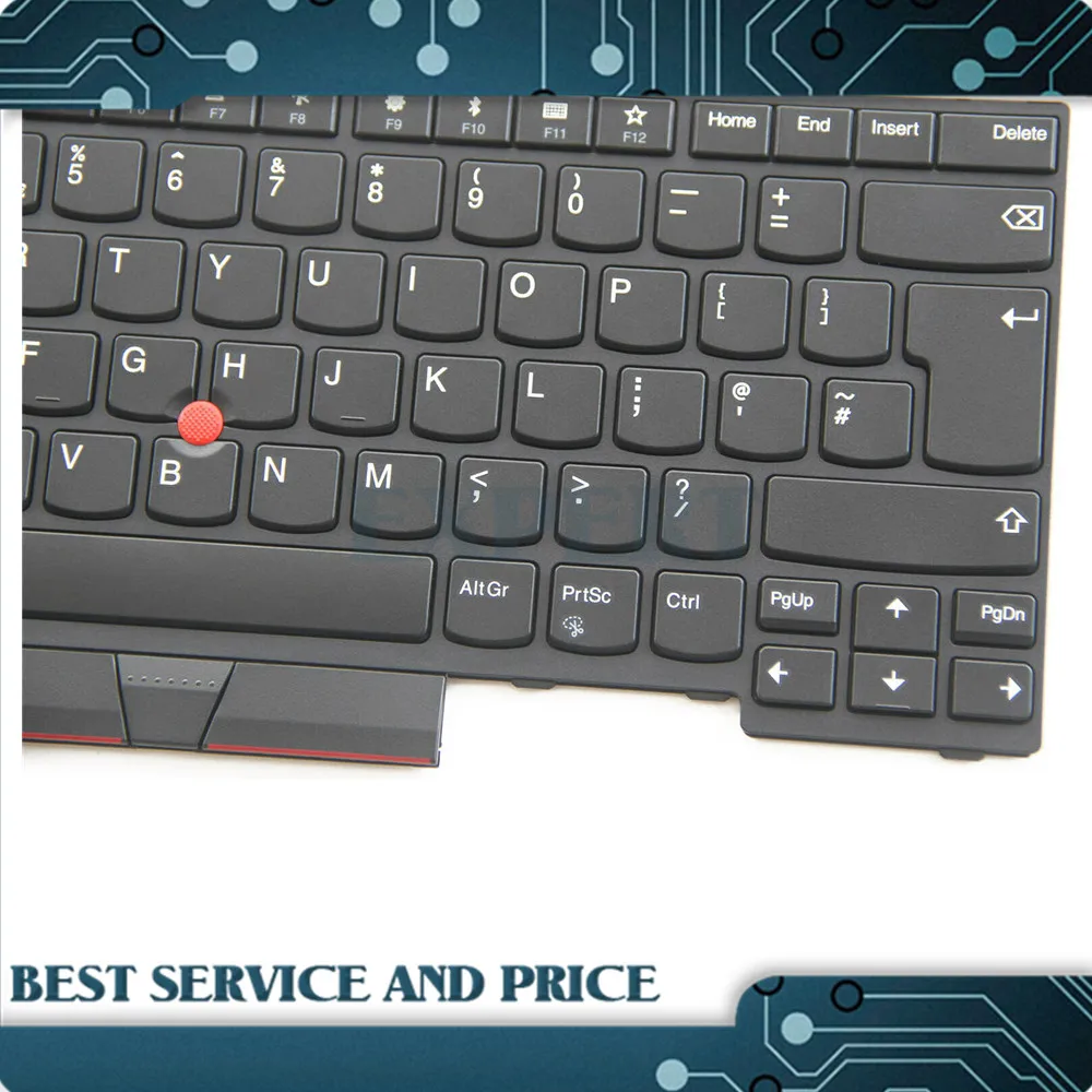 01YP268 FOR ThinkPad L480 L490 E480 E485 E490 E495 R480 Laptop Keyboard UK No Backlit