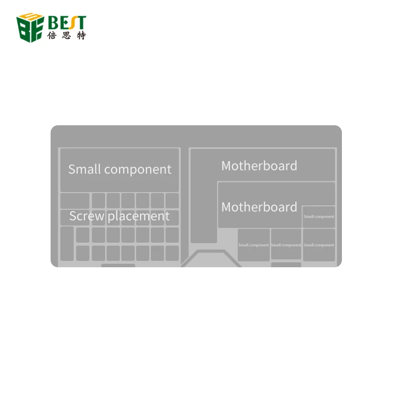 W203 Storage Box for iPhone LCD Screen Motherboard IC Chips Component Screws Organizer Container Repair Tools Mobile Phones