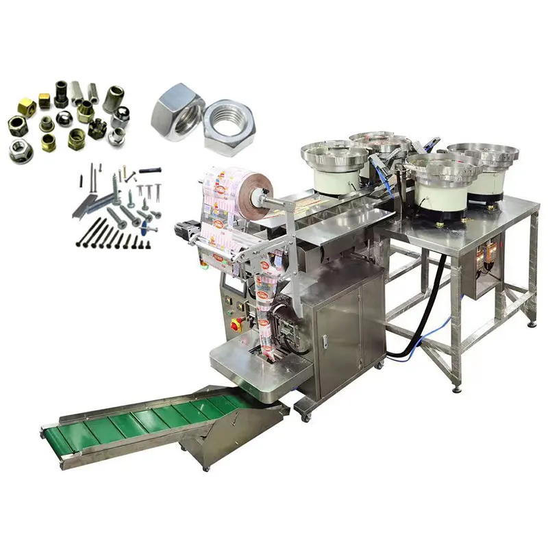 Multifunctional packaging machine metal packaging machine screw packing machine