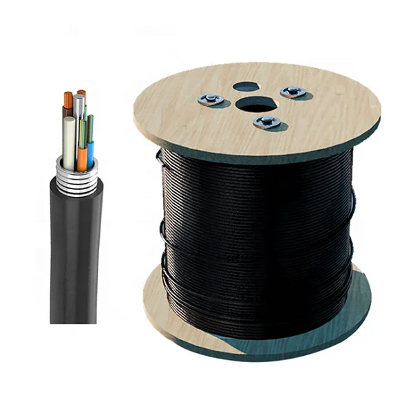 Hybrid Composite Optical Fiber Cable 4-96 Core Electric Power Copper Wire