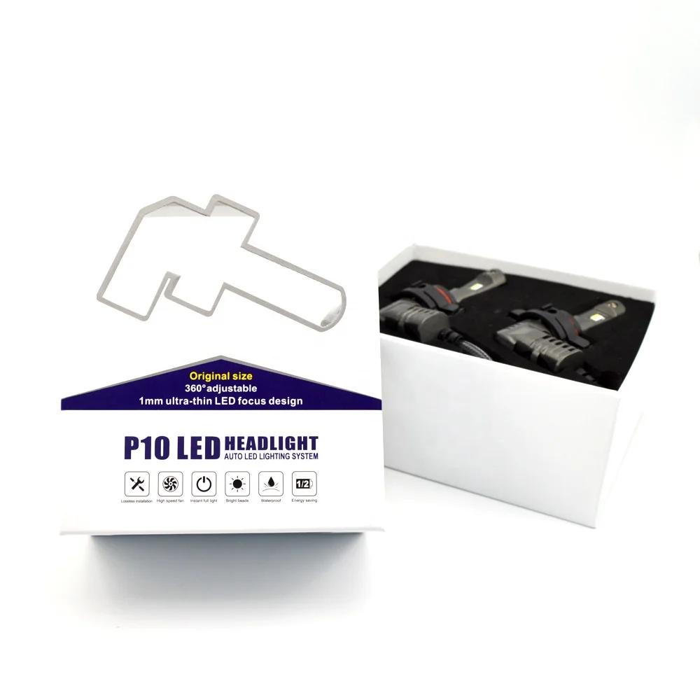 HID kit 70w led headlight conversion kit led headlight xhp70 P10 HB3 HB4 9005 9006 LED headlight