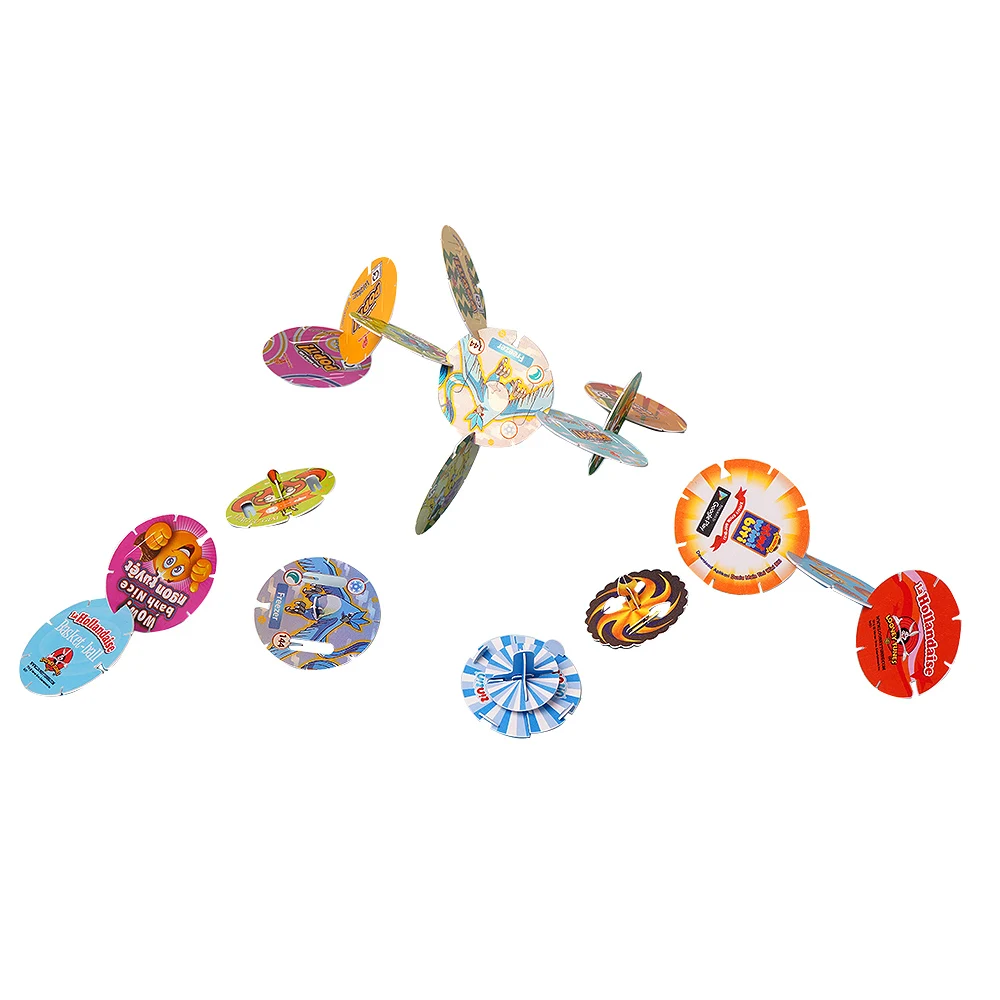 Food Company Promotion plastic cards Tazos Customized Printing  PP tazo card Tazos with Custom Design