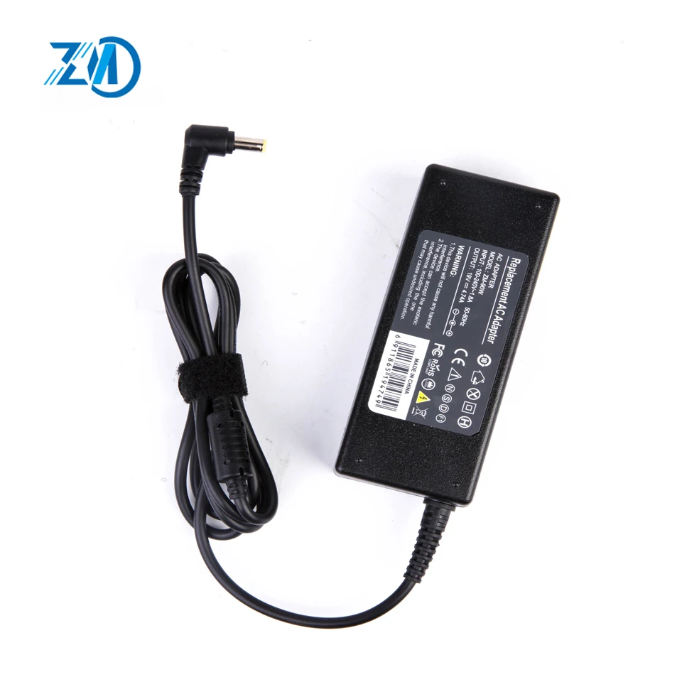 CE FCC Rohs 5 5*2 мм 19 в 4.74a 90 Вт для Toshiba AC DC адаптер ноутбука