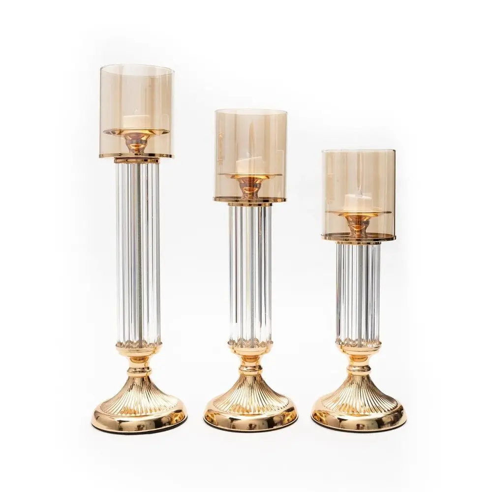 Elegant Looking Taper Candle Holder for Table Centerpiece Set Of 2 Home Decor Candelabra from Indian Supplier