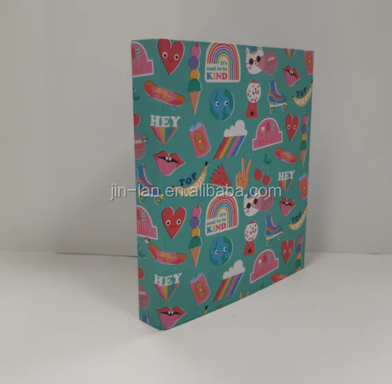 2 hole paper ring binder clip folder