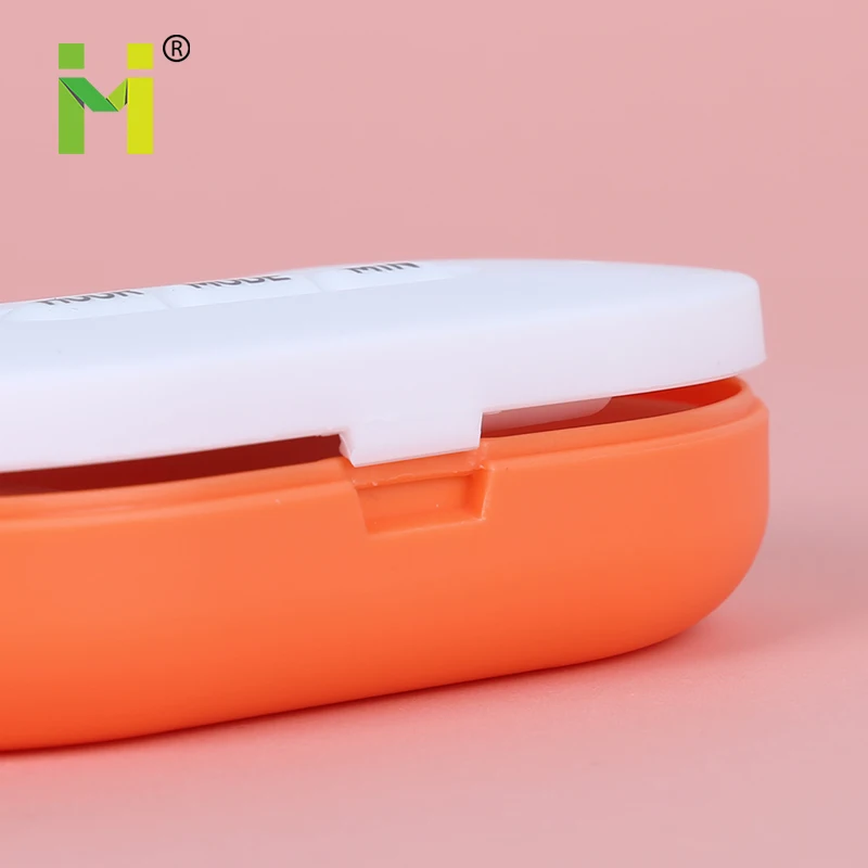Cute Smart Automatic Dispenser Electronic Pill Box Timer Cute Plastic Pill Organizer for Smart Pill Storage Cases