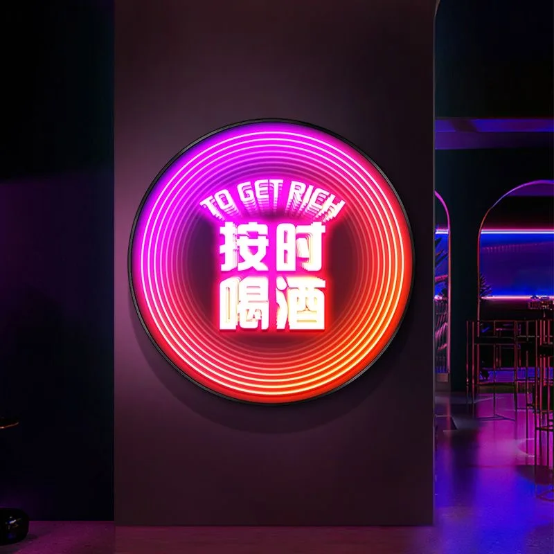 Abyssal Mirror Lamp for bar party wedding nightclub wall