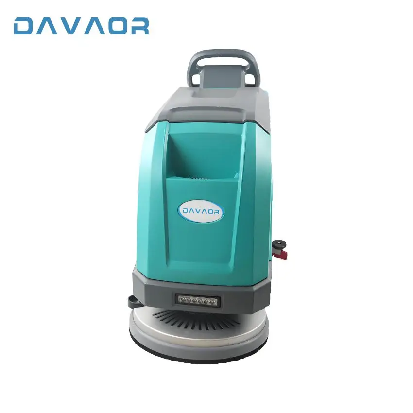 High Efficient Compact 35kg Pressure 20 inch Disc Brush Cleaning Equipment Wet and Dry Industrial Concrete Floor Cleaner Machine