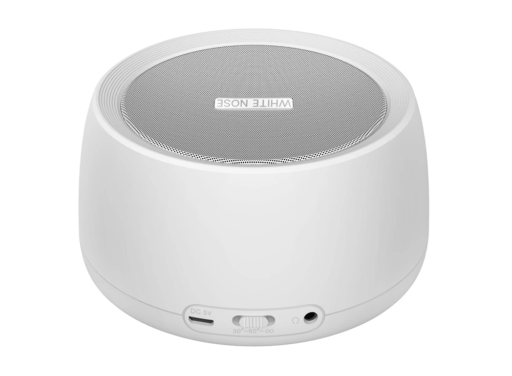 Household Rechargeable LED Light Sleeping Aids 30 Kinds Soothing Sound White Noise Machine 2 in 1 Speaker