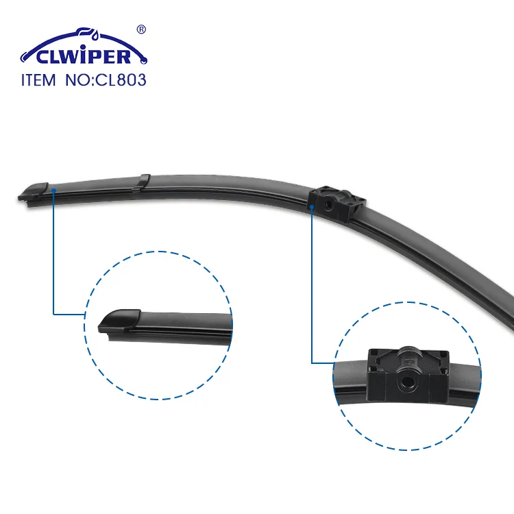 CLWIPER Exclusive Wiper blade With Natural Rubber Refill For Auto windshield wiper