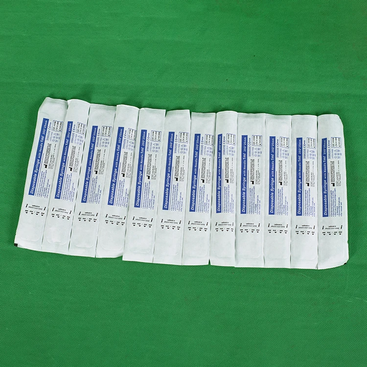 
disposable auto injector syringe with retractable needle 0.05cc 0.5cc 1cc 
