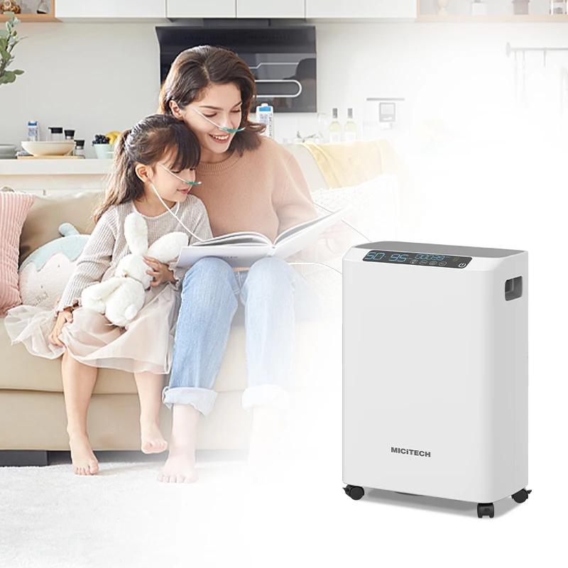 MICiTECH suitable for patients with Emphysema disease fashion design  hot selling model oxygen concentrator price list
